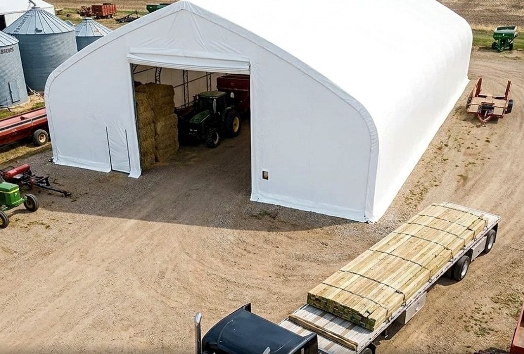 A MAX 50 100 23 5,000 sq ft, built for a working yard
