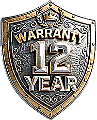 12 Year Warranty Shield