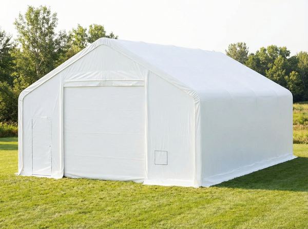 30 by 40 foot MAX fabric storage building